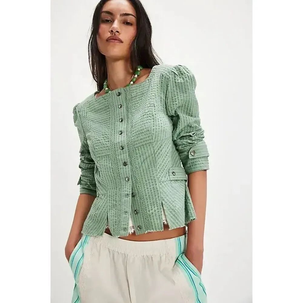 New Free People Darcy Jacket Size S $128